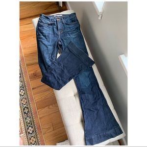 J Brand High Rise Flare Jeans